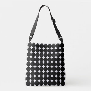 Bolsa Ajustável Círculos pretos e brancos