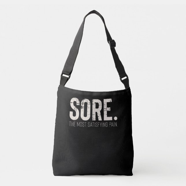 Bolsa Ajustável Citação Motivacional de Workout de Gym de malhação (Frente)