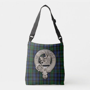 Bolsa Ajustável Clan Campbell Crest & Breadalbane Tartan