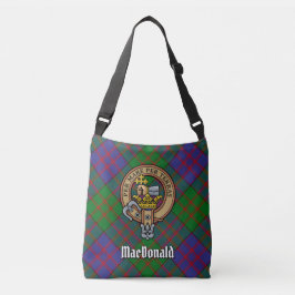Bolsa Ajustável Clan MacDonald Tartan Crossbody Bag