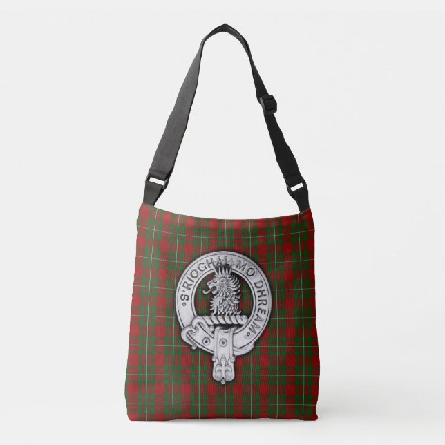 Bolsa Ajustável Clan MacGregor Crest & Tartan (Frente)