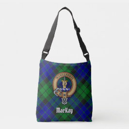 Bolsa Ajustável Clan MacKay Crest sobre Tartan