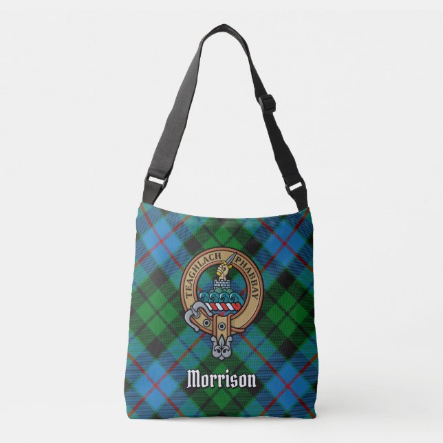Bolsa Ajustável Clan Morrison caçando o Tartan (Frente)