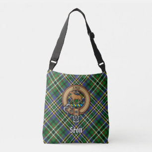 Bolsa Ajustável Clan Scott Green Tartan