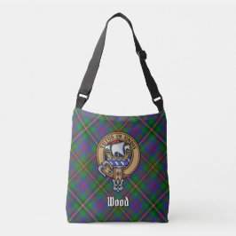 Bolsa Ajustável Clan Wood Crest sobre Tartan