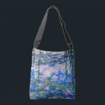 Bolsa Ajustável Claude Monet - Lírios Água, 1919<br><div class="desc">O famoso quadro de Claude Monet dos Lírios Água,  1919.</div>