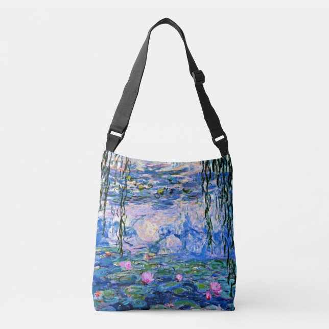 Bolsa Ajustável Claude Monet - Lírios Água, 1919 (Frente)