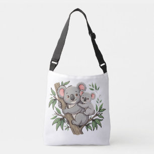 Bolsa Ajustável Coalas kawaii mãe e bebê