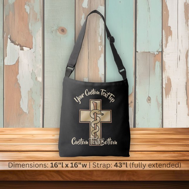 Bolsa Ajustável Cobra na Cruz (Criador carregado)