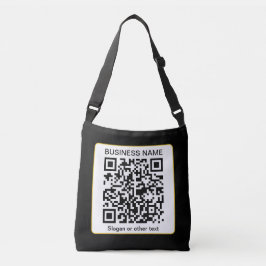 Bolsa Ajustável Código QR editável digitalizável + nome da sua emp