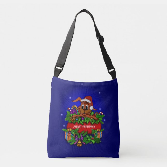 Bolsa Ajustável Coelho de Natal (Frente)