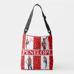 Bolsa Ajustável Colagem de Fotografias de Natal Sprinkle 4