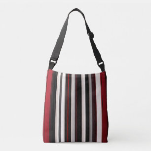 Bolsa Ajustável Coleção de Tendência de Linhas Negras abstrato Ver