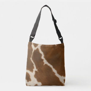 Bolsa Ajustável Coleção Moderna de Couros de Vaca Erva