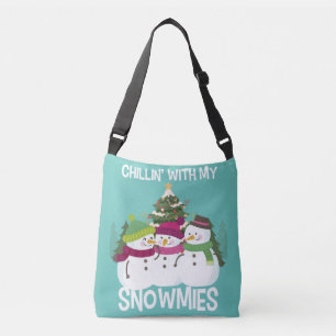 Bolsa Ajustável Com Meu Snowmies Xmas Snowman