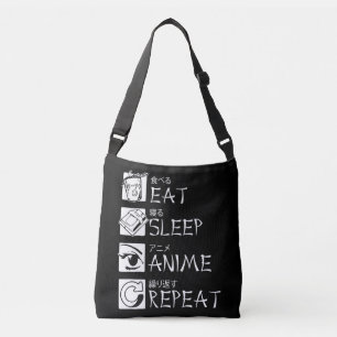 Bolsa Ajustável Coma anime adormecido Repetir presente Ideia Cospl