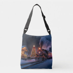 Bolsa Ajustável Comboio a vapor passando pela cidade de Natal