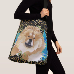 Bolsa Ajustável Comida de DAEJA VU (ouro preto) crossbody ou