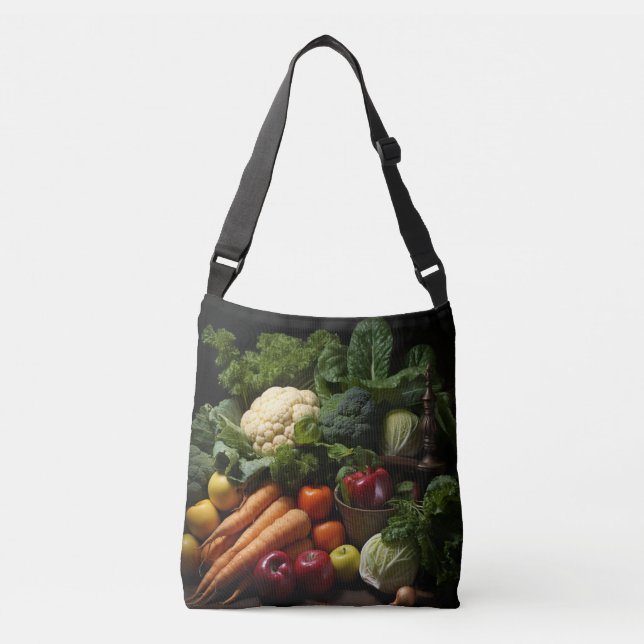 Bolsa Ajustável Comprando Lista (Frente)