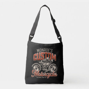 Bolsa Ajustável Compro de Ciclo de Motociclo do Esqueleto do NOME