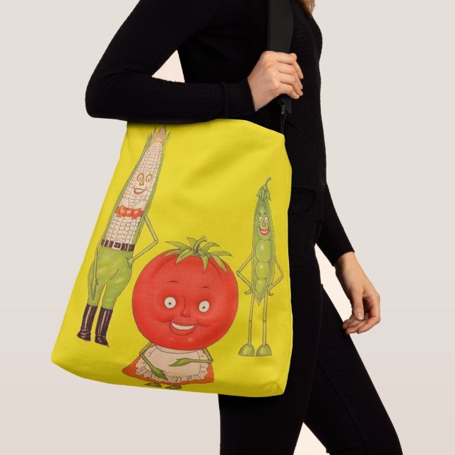 Bolsa Ajustável Conheça os vegetais (Close Up)