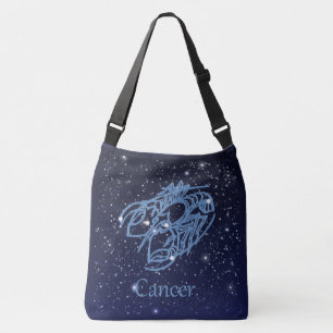 Bolsa Ajustável Constelação de cancer e Sinal Zodiac com Estrelas