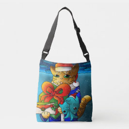 Bolsa Ajustável Convidado de Gato de Natal