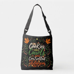 Bolsa Ajustável Cookies, canções e churrasco controlado Christm