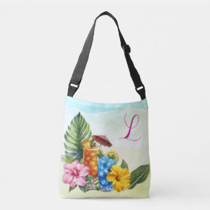 Bolsa Ajustável Coquetéis Tropicais Monograma Barman