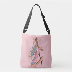 Bolsa Ajustável Cor de Água Cor Rosa Coca-Cola Vidro Gama Stiletto