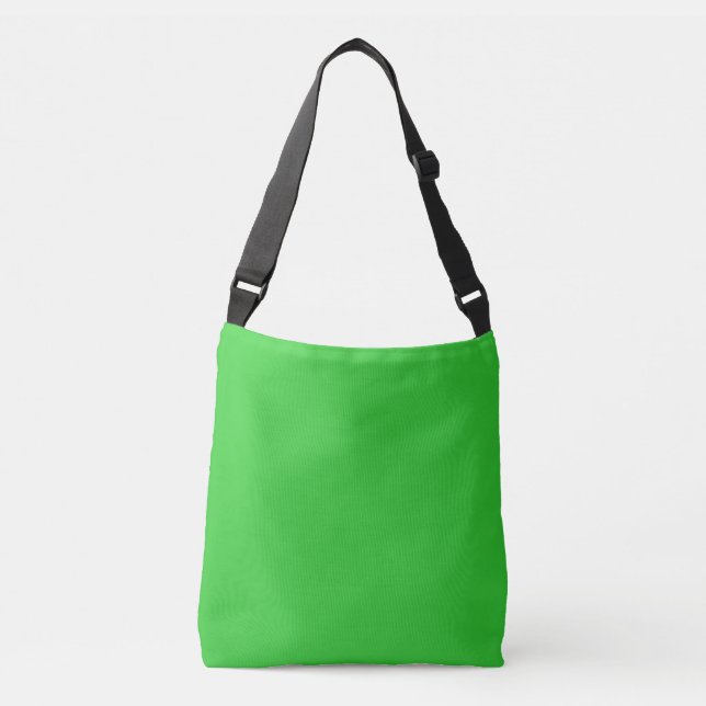 Bolsa Ajustável Cor sólida do Verde limão Neon | Clássico (Frente)