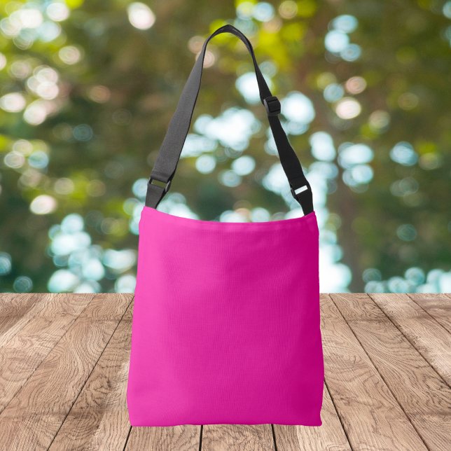 Bolsa Ajustável Cor Sólida Neon Rosa (Criador carregado)
