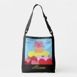 Bolsa Ajustável Coração Fala Sobre Amor: