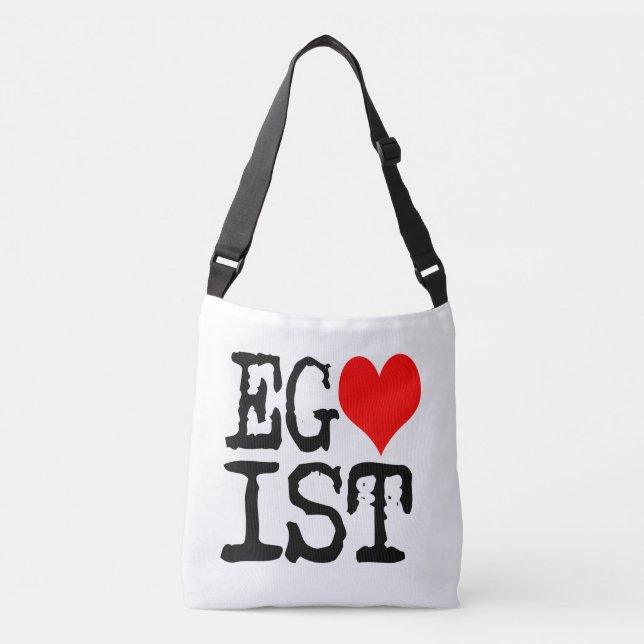 Bolsa Ajustável Coração Vermelho Egoísta (Frente)