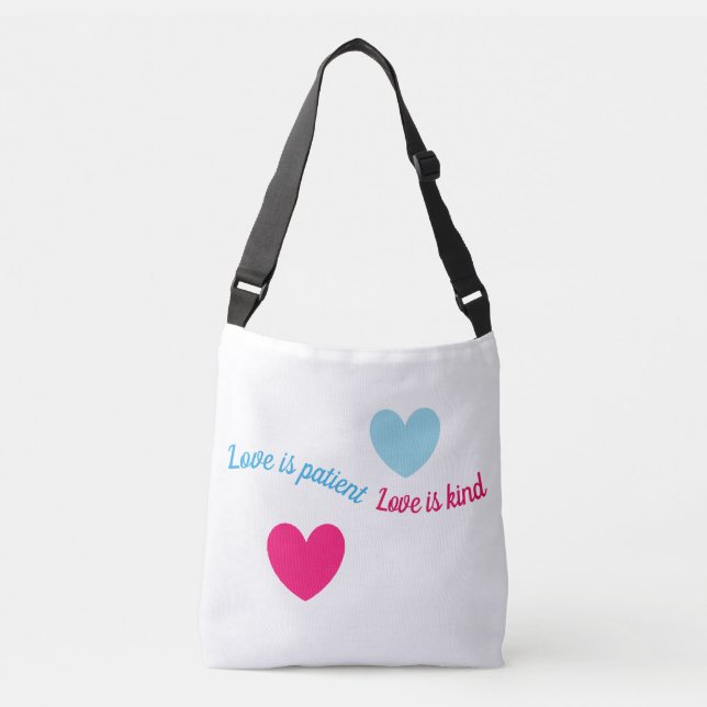 Bolsa Ajustável Corações de amor (Frente)