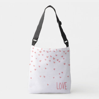 Bolsa Ajustável Corações de Amor Personalizado na moda