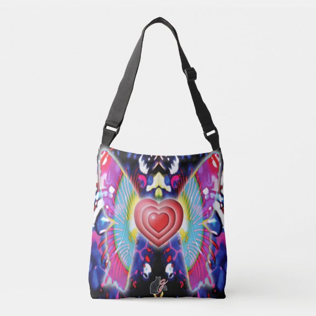 Bolsa Ajustável Corações de Glys (Frente)