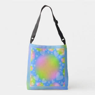 Bolsa Ajustável Corações românticos pastel design