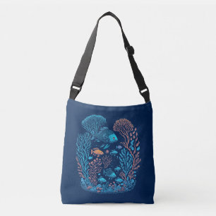 Bolsa Ajustável Coral E Peixes