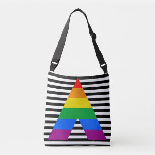 Bolsa Ajustável Cores de Sinalizador de Orgulho LGBT com Impressã