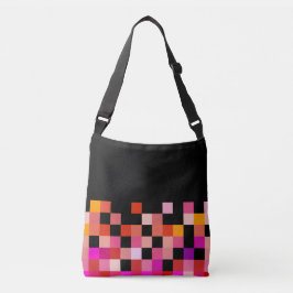 Bolsa Ajustável Cores ousadas, belo design gráfico