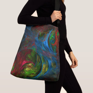 Bolsa Ajustável Corpo Cruzado da Abstrato de Gênesis