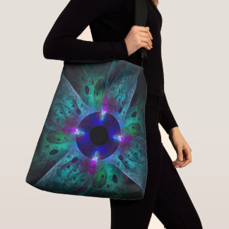 Bolsa Ajustável Corpo de Cruzamento de Abstrato de Olhos