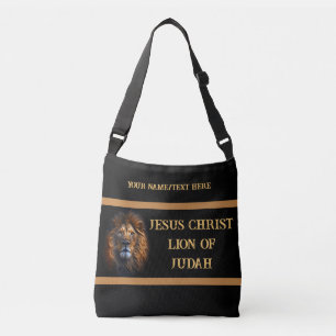 Bolsa Ajustável Corpo Médio Saco Jesus Cristo Leão de Judah