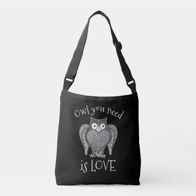 Bolsa Ajustável Coruja de que precisa (Frente)