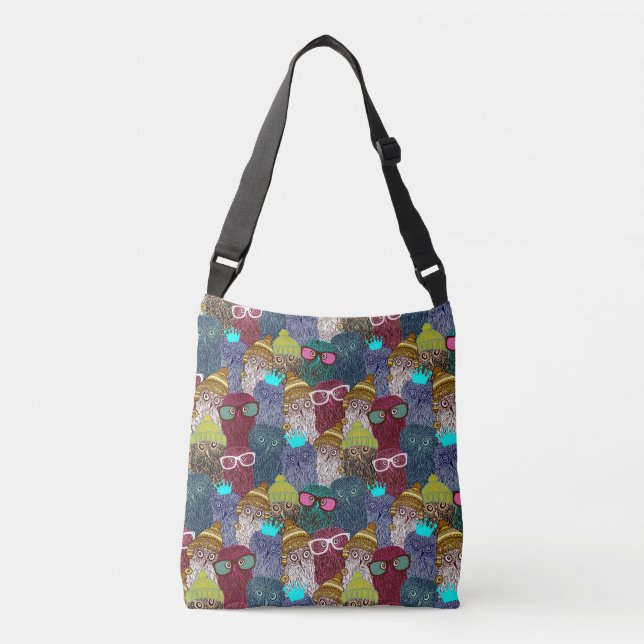 Bolsa Ajustável Coruja na coroa (Frente)