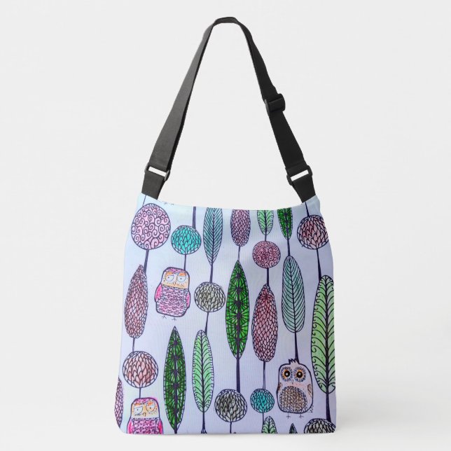 Bolsa Ajustável Corujas (Frente)