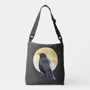 Bolsa Ajustável Corvo e Lua Cheia