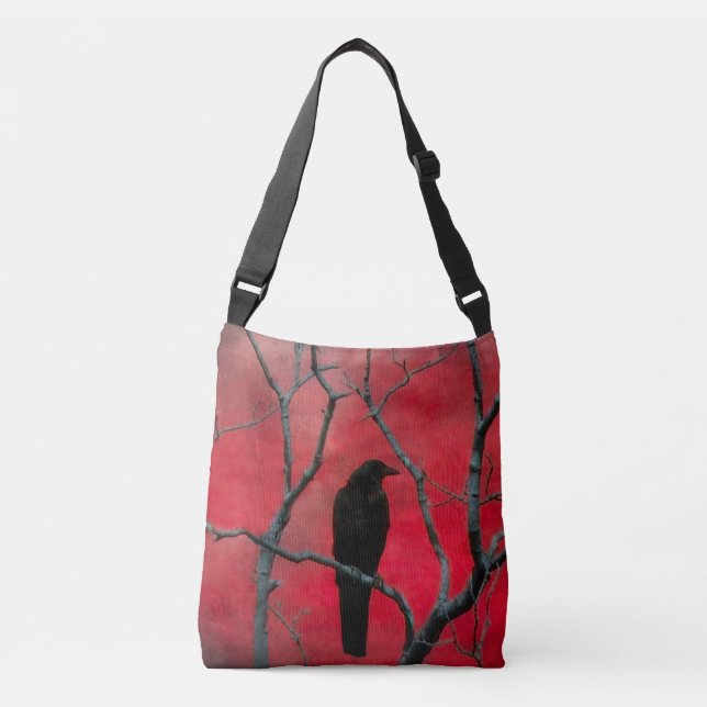 Bolsa Ajustável Corvo E Sucursais (Frente)
