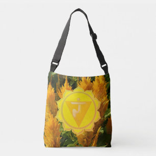 Bolsa Ajustável Costume amarelo de Chakra toda sobre - imprima o